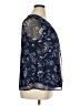 Croft & Barrow 100% Polyester Blue 3/4 Sleeve Blouse Size XL - photo 4