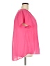 Torrid 100% Polyester Pink Short Sleeve Blouse Size 2X Plus (2) - photo 4