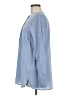 Vince. 100% Cotton Blue Long Sleeve Blouse Size 8 - photo 5