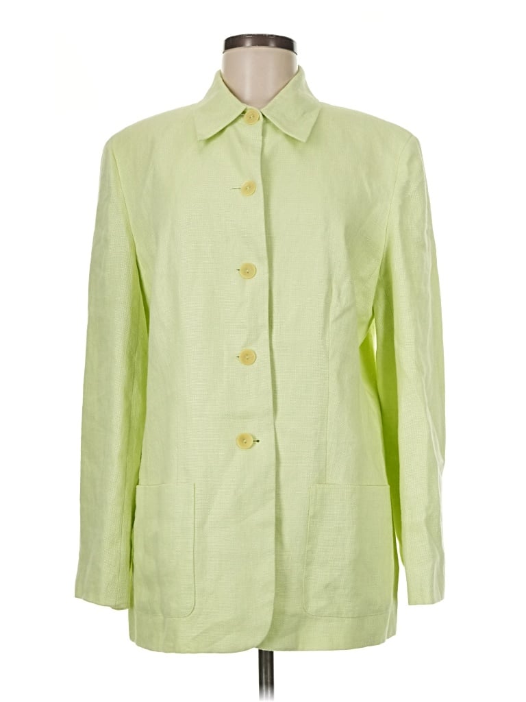 Pre-owned Talbots Coat In Green