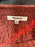 Madewell Burgundy Pullover Sweater Size M - photo 7