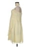 David's Bridal 100% Polyester Ivory Cocktail Dress Size 8 - photo 5