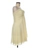 David's Bridal 100% Polyester Ivory Cocktail Dress Size 8 - photo 4
