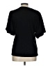 Chico's Black Short Sleeve Top Size Lg (2) - photo 2