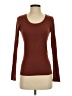 Active Basic Brown Long Sleeve T-Shirt Size S - photo 1