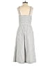 Mango Stripes Gray Jumpsuit Size XXS - photo 2