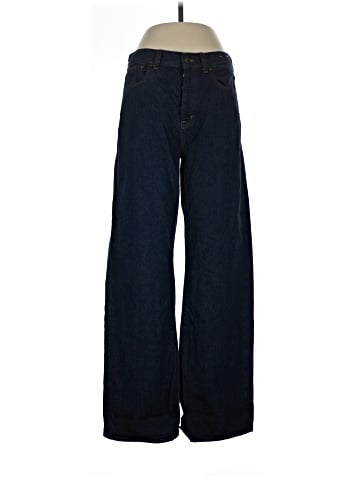 Madewell Low-Slung Baggy Jeans in Rinse Wash (view 1)
