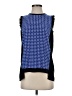 Worthington Blue Sleeveless T-Shirt Size S - photo 1