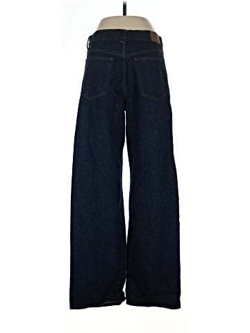 Madewell Low-Slung Baggy Jeans in Rinse Wash (view 2)