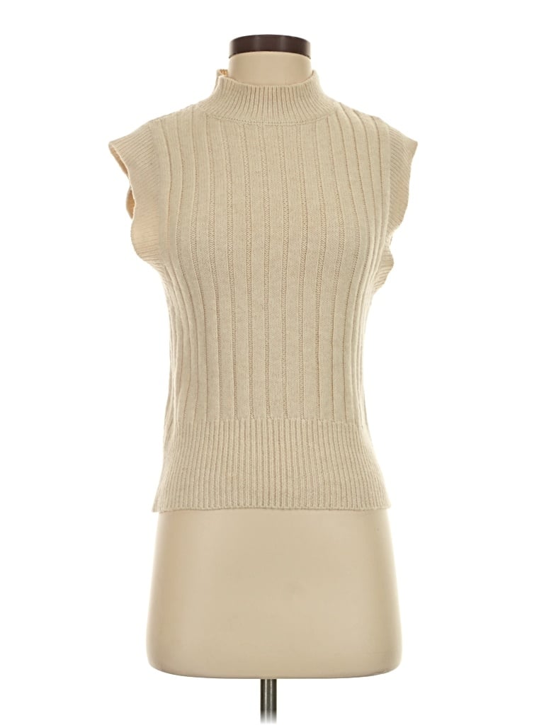 Pre-owned Mng Sweater Vest In Tan