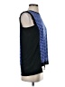 Worthington Blue Sleeveless T-Shirt Size S - photo 4