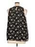 Vince Camuto 100% Polyester Black Sleeveless Blouse Size XL - photo 2