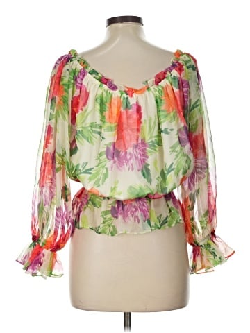 Flying Tomato 3/4 Sleeve Blouse (view 2)