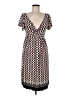 Max Studio Print Burgundy Casual Dress Size M - photo 1