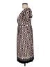 Max Studio Print Burgundy Casual Dress Size M - photo 5