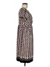 Max Studio Print Burgundy Casual Dress Size M - photo 4