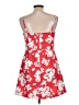 French Connection Tropical Red Cocktail Dress Size 10 - photo 2