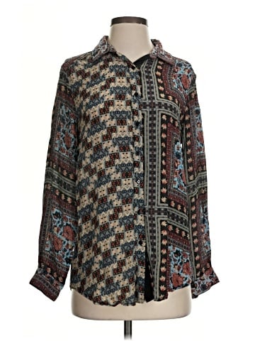 Tolani Long Sleeve Blouse (view 1)