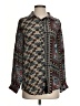 Tolani Tweed Brown Long Sleeve Blouse Size S - photo 1