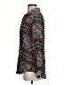 Tolani Tweed Brown Long Sleeve Blouse Size S - photo 5
