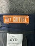 Joey Couture 100% Polyester Blue Dress Pants Size 6 - photo 3