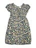 Carter's 100% Viscose Floral Blue Dress Size 7 - photo 1