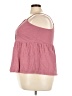 Torrid 100% Cotton Pink Sleeveless Blouse Size 2X Plus (2) - photo 5