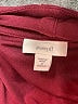 Purejill Burgundy Cardigan Size 1X - photo 7