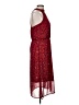 Superfoxx 100% Polyester Paisley Red Cocktail Dress Size M - photo 4