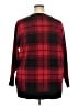 Torrid Plaid Red Cardigan Size 2X Plus (2) - photo 2