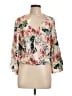 Sanctuary 100% Rayon Ivory 3/4 Sleeve Blouse Size L - photo 1