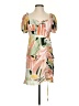 Shein Tropical Orange Cocktail Dress Size 4 - photo 1