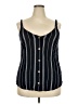 Maurices 100% Rayon Black Sleeveless Top Size XXL - photo 1