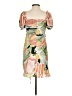 Shein Tropical Orange Cocktail Dress Size 4 - photo 2