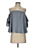 American Eagle Outfitters 100% Polyester Gray Sleeveless Blouse Size S - photo 1