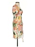 Shein Tropical Orange Cocktail Dress Size 4 - photo 4