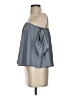 American Eagle Outfitters 100% Polyester Gray Sleeveless Blouse Size S - photo 5