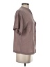 Trouve Gray Short Sleeve Blouse Size XS - photo 4