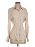 Zara Tan Long Sleeve Blouse Size S - photo 1