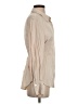 Zara Tan Long Sleeve Blouse Size S - photo 4