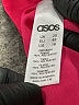 ASOS 100% Polyester Pink 3/4 Sleeve Blouse Size 16 - photo 8