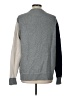 American Eagle Outfitters 100% Cotton Color Block Gray Pullover Sweater Size L - photo 2