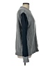 American Eagle Outfitters 100% Cotton Color Block Gray Pullover Sweater Size L - photo 4