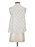 Equipment 100% Silk Blue Sleeveless Silk Top Size S - photo 2