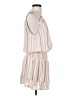 Paige Stripes Ivory Casual Dress Size S - photo 4