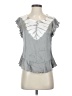 Chaser Gray Short Sleeve Top Size S - photo 1