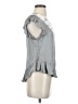 Chaser Gray Short Sleeve Top Size S - photo 4