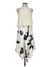 Tibi Graphic Ivory Casual Dress Size 0 - photo 1