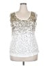 Roaman's White Sleeveless Top Size 18 (L) - photo 1