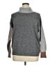Fortune + Ivy Color Block Gray Turtleneck Sweater Size XL - photo 1